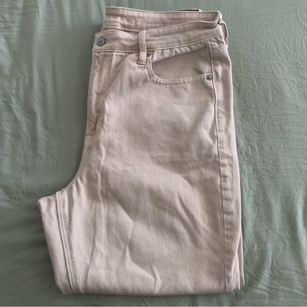 american eagle high rise jeans